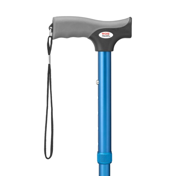 CVS Gel Grip Folding Cane