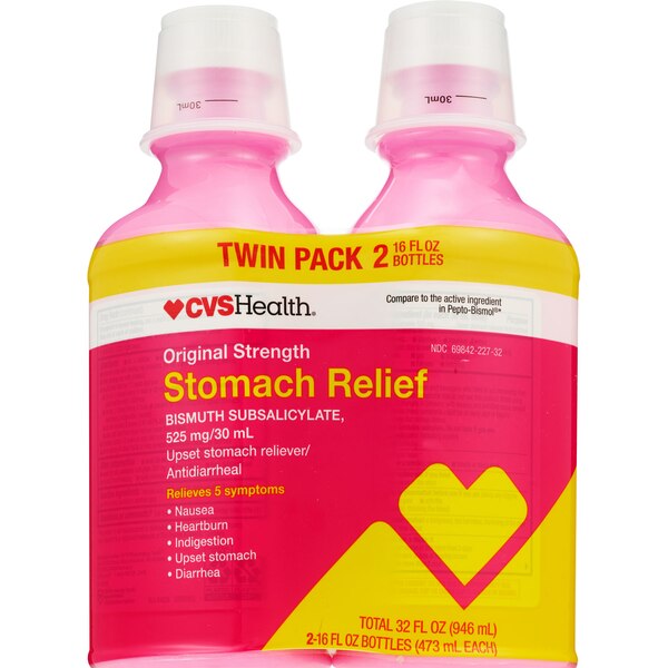 CVS Health Original Stomach Relief Twin Pack, 32 OZ
