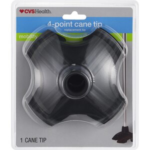 CVS Health 4 Point Quad Support Cane Tip