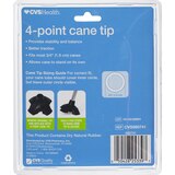 CVS Health 4 Point Quad Support Cane Tip, thumbnail image