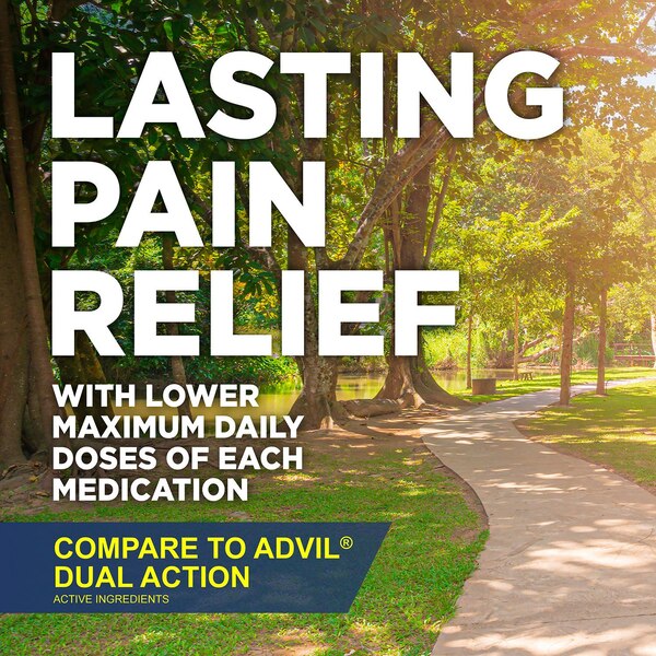 CVS Health Dual-Action Acetaminophen and Ibuprofen Capsules, 72 CT