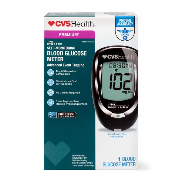 CVS Health True Metrix Self-Monitoring Blood Glucose Meter