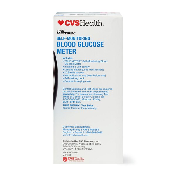 CVS Health True Metrix Self-Monitoring Blood Glucose Meter