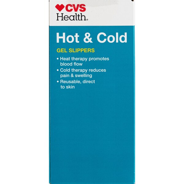 CVS Health Hot/Cold Gel Slippers