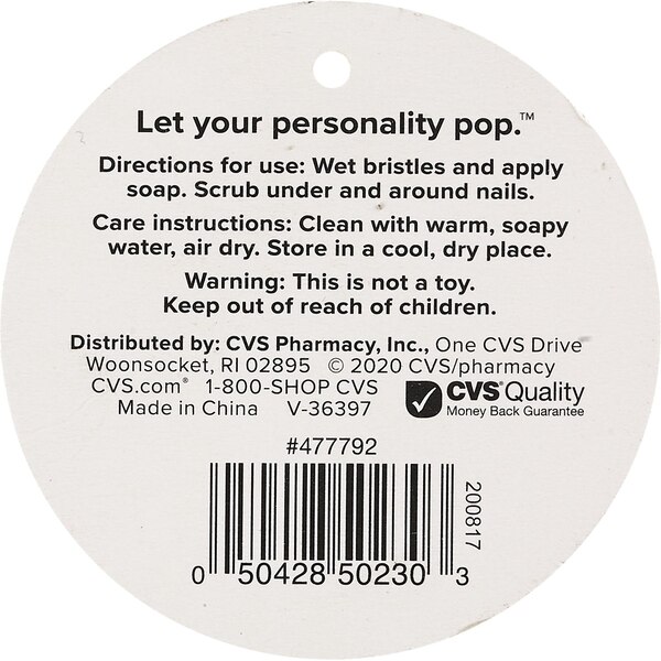 Pop-arazzi Nail Scrubber Brush