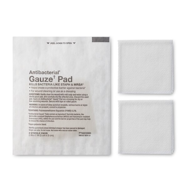 CVS Health Sterile Antibacterial Gauze Pads