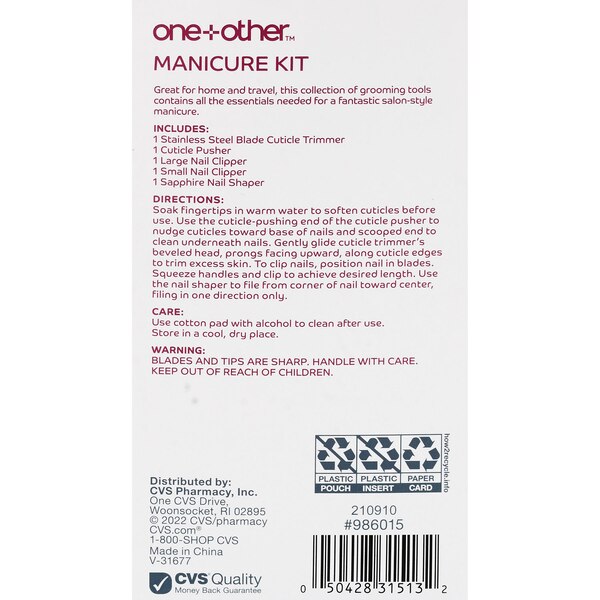 one+other Perfect Manicure Kit