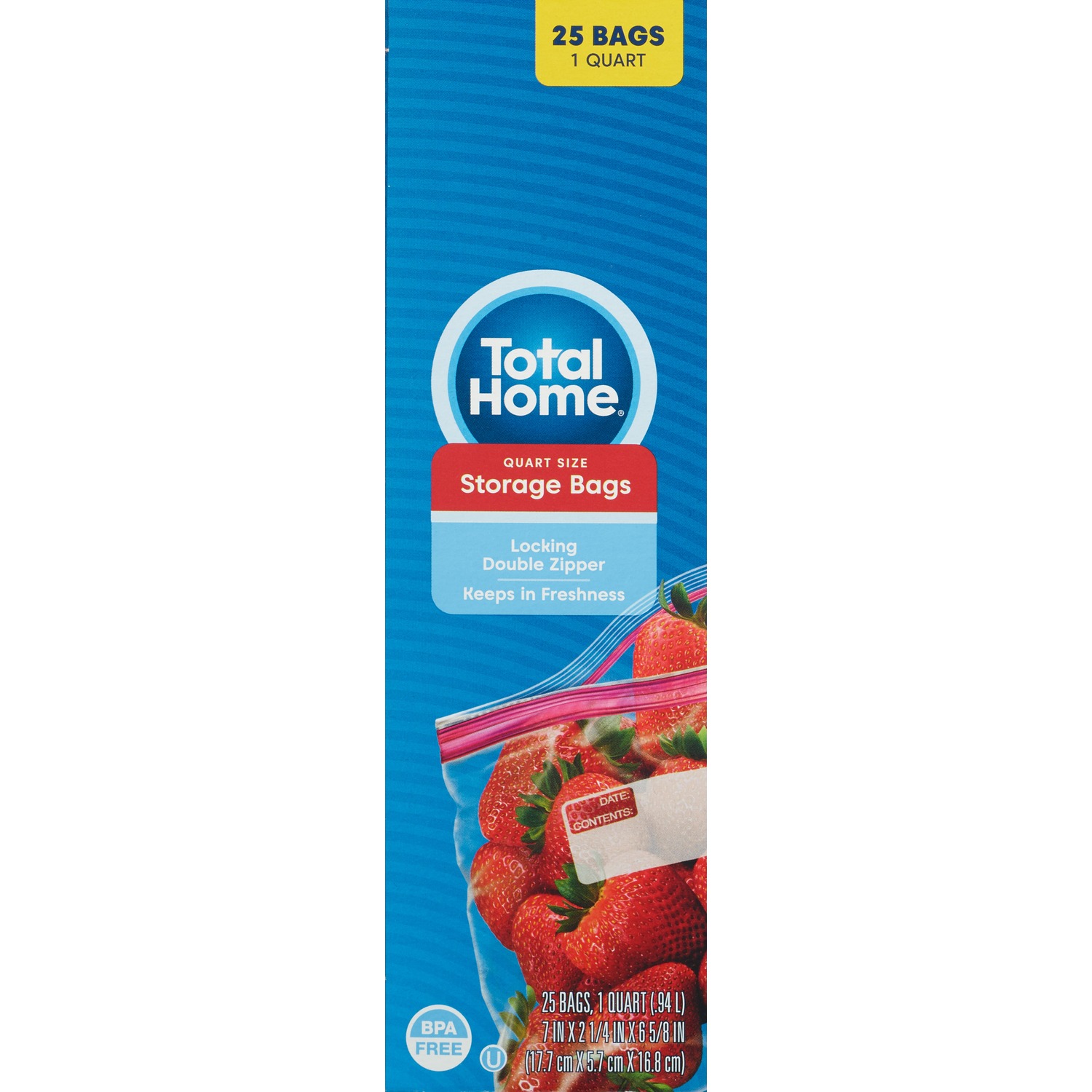 Total Home Storage Bags, 25 ct