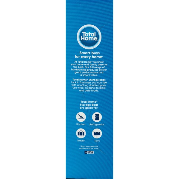 Total Home Storage Bags, 25 ct