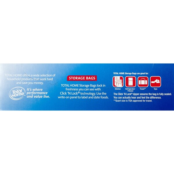 Total Home Storage Bags, 25 ct