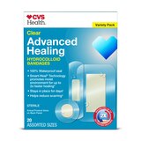 CVS Health Clear Advanced Healing Hydrocolloid Assorted Bandages, thumbnail image