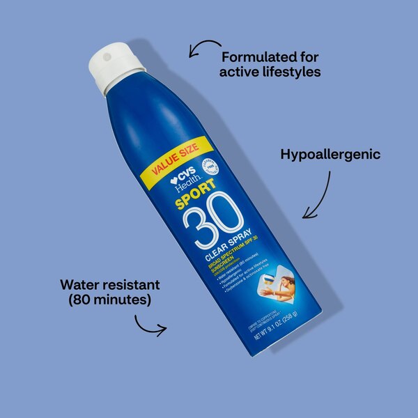 CVS Pharmacy Sport Sunblock Continuous Spray SPF 30