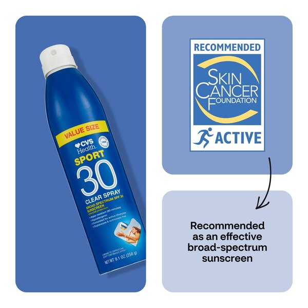 CVS Pharmacy Sport Sunblock Continuous Spray SPF 30