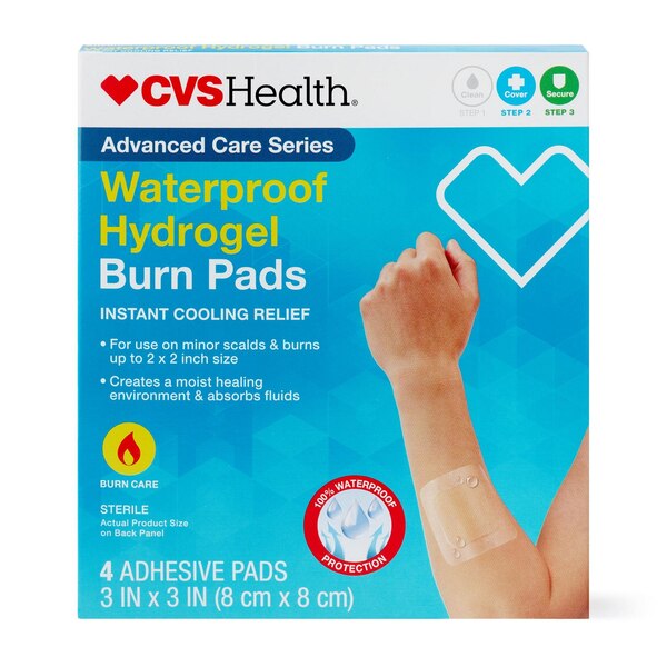 CVS Health Sterile Hydrogel Burn Pads