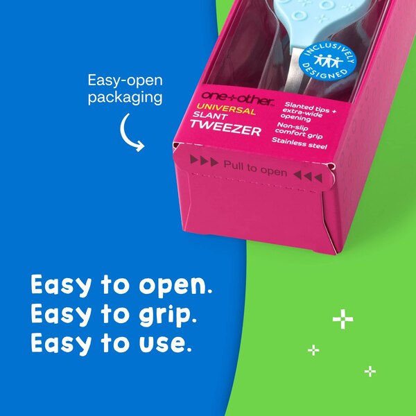 one+other Universal Slant Tweezers