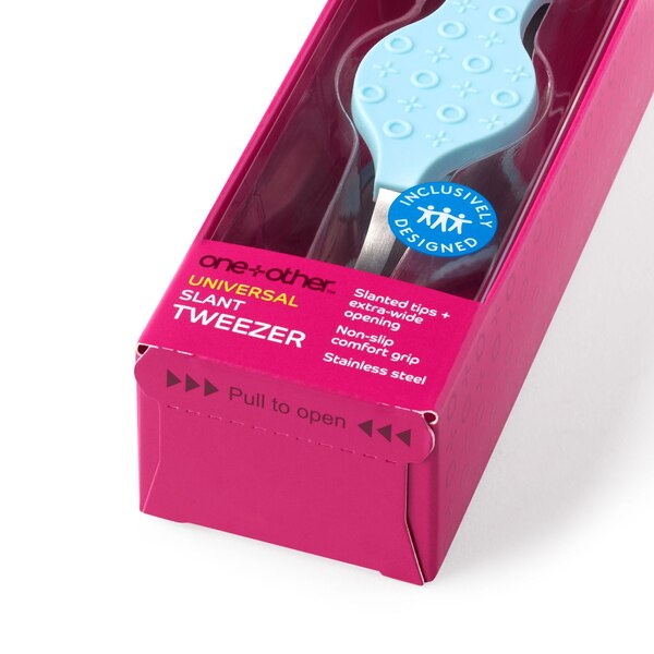 one+other Universal Slant Tweezers