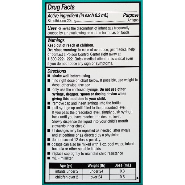 CVS Health Infants' Gas Relief Drops, 0.5 OZ