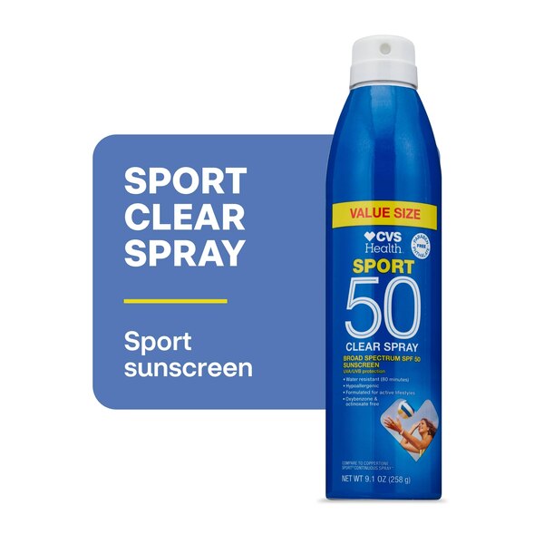 CVS Sport Clear Broad Spectrum Sunscreen Spray