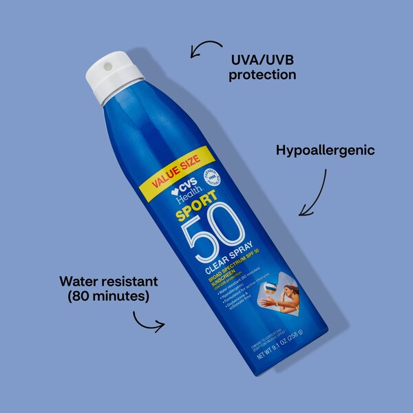CVS Sport Clear Broad Spectrum Sunscreen Spray