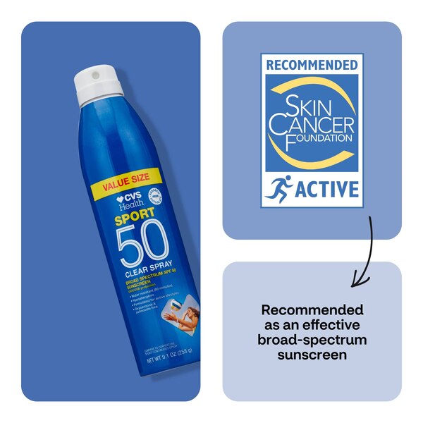 CVS Sport Clear Broad Spectrum Sunscreen Spray