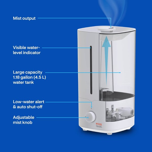 CVS Health Square Fill Humidifier