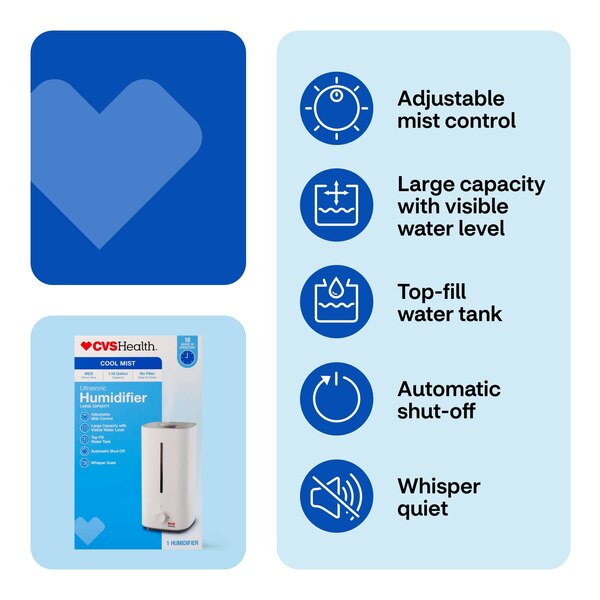 CVS Health Square Fill Humidifier