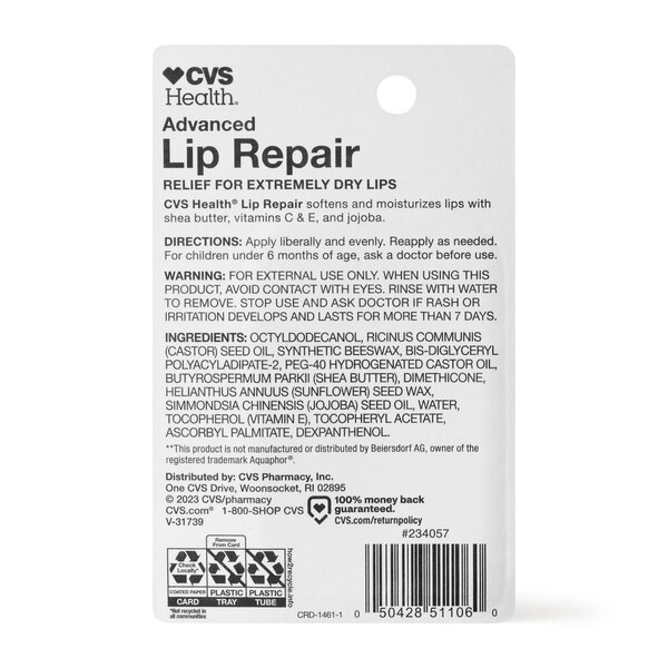 CVS Health Advanced Lip Repair, 2 CT
