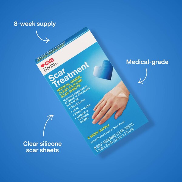 CVS Health Silicone Scar Treatment Sheet