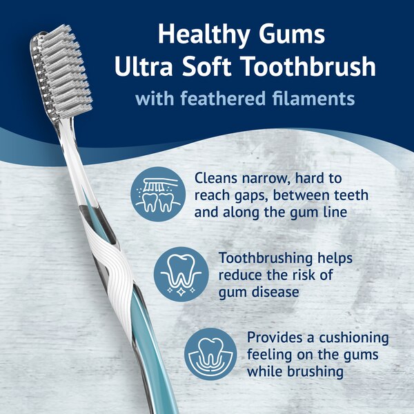 CVS Health Healthy Gums Toothbrush, Extra Soft Bristle
