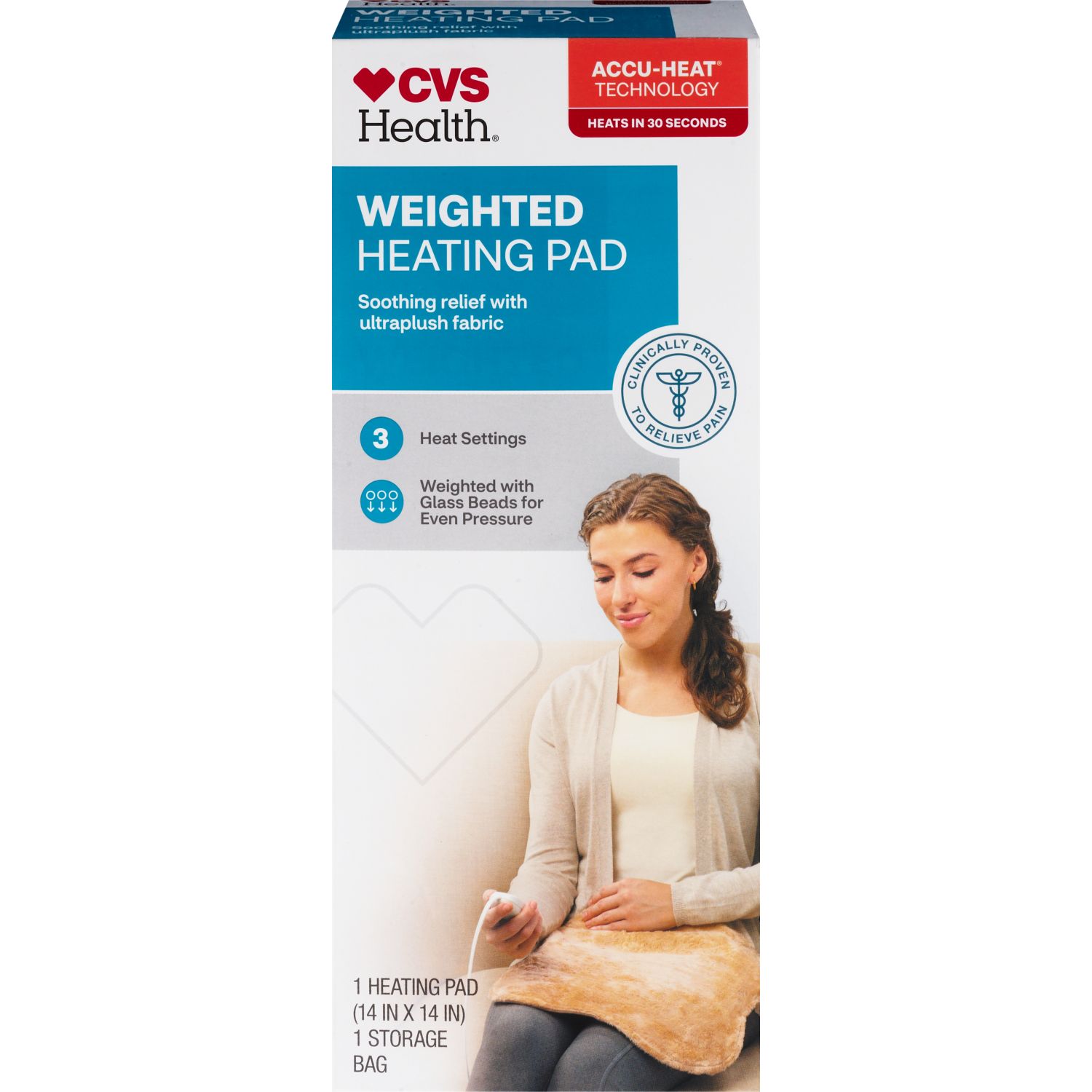 CVS Health Weighted Heating Pad