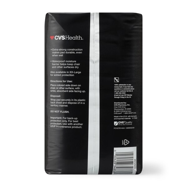 CVS Health Underpads Day & Night Protection Maximum Absorbency