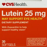 CVS Health Lutein Softgels, 30 CT, thumbnail image 5 of 7