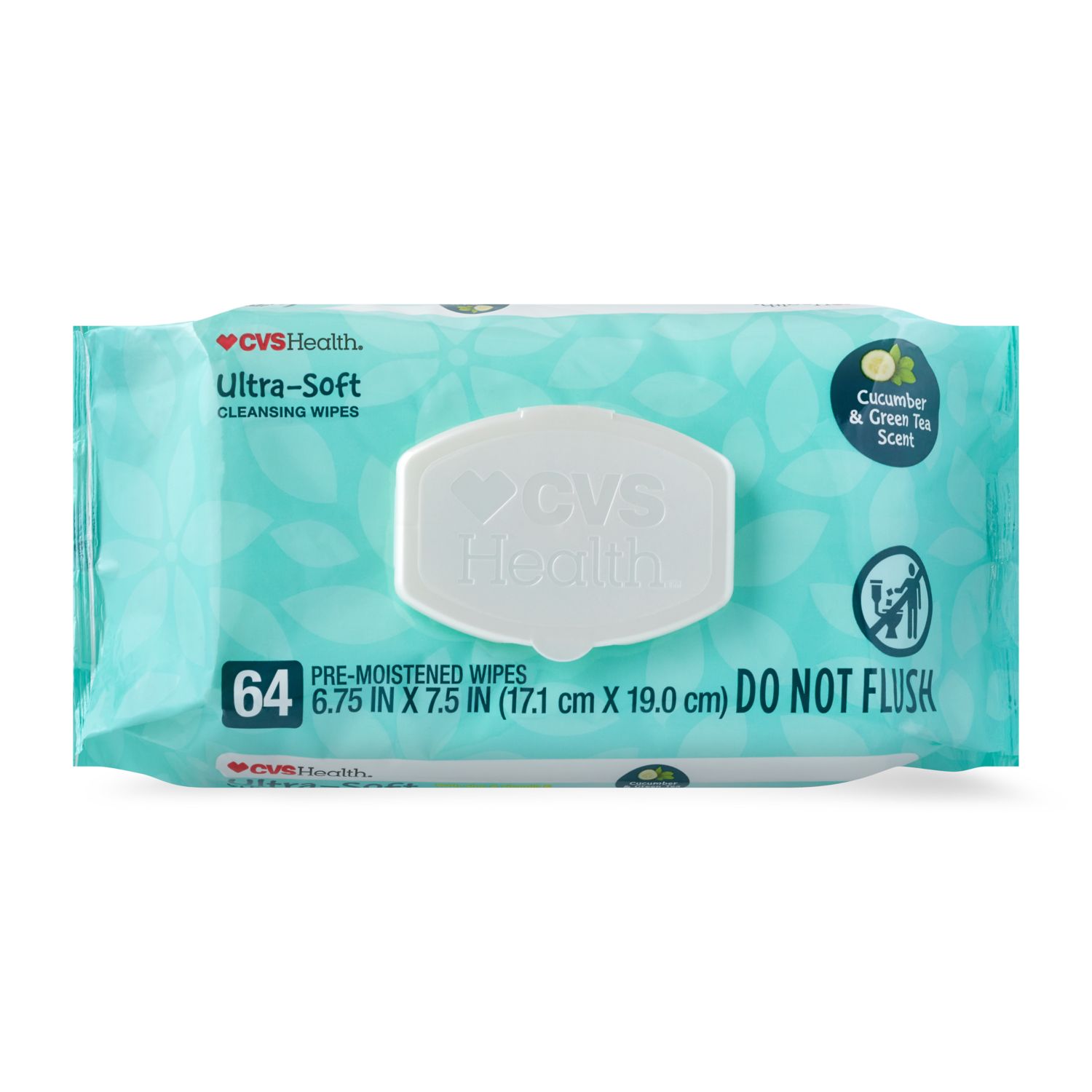 CVS Health - Toallitas de limpieza ultrasuave, 72 u.