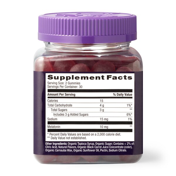 CVS Health Melatonin Gummies, Strawberry, 10mg, 60 CT