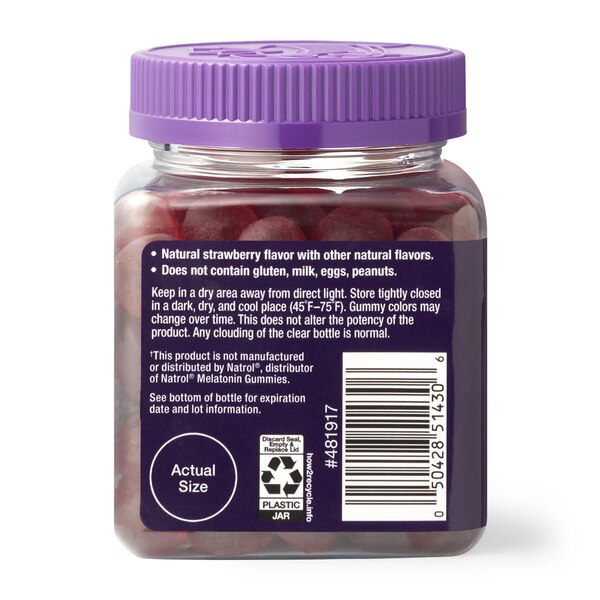 CVS Health Melatonin Gummies, Strawberry, 10mg, 60 CT