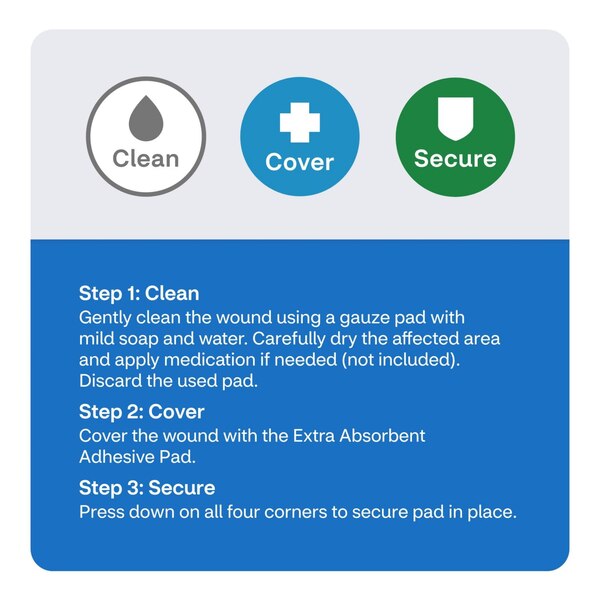 CVS Health Extra Absorbent Adhesive Pads