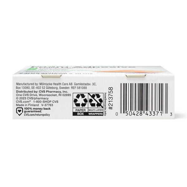 CVS Health Mepilex Border Lite Foam Adhesive Sterile Dressings