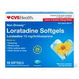 CVS Health 24HR Non Drowsy Loratadine Softgels, thumbnail image