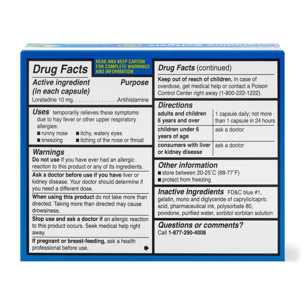 CVS Health 24HR Non Drowsy Loratadine Softgels