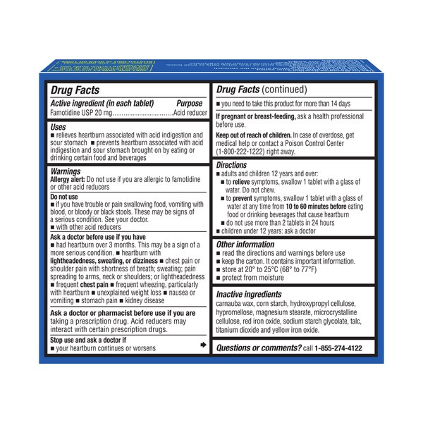 CVS Health Maximum Strength Acid Controller Tablets, 8 CT