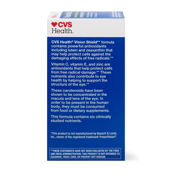 CVS Vision Shield Advanced Eye Supplement, 130 CT