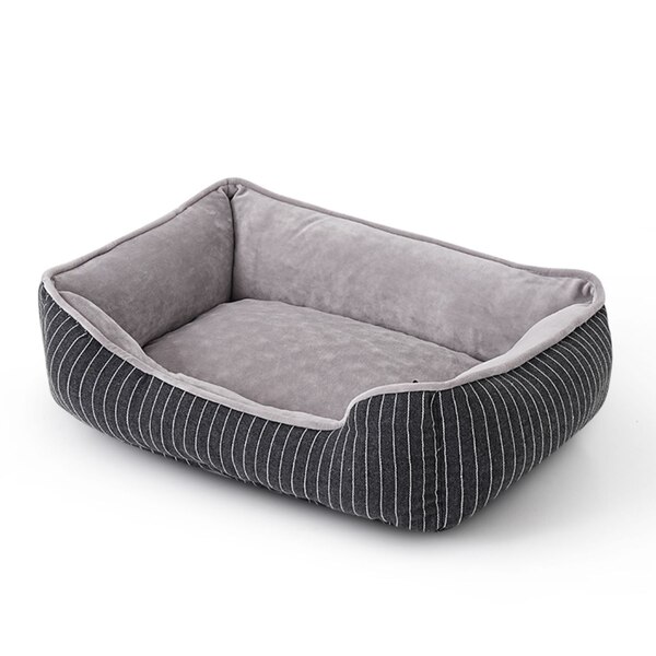 Pet Central Faux Suede Pet Bed, Assorted Styles & Sizes