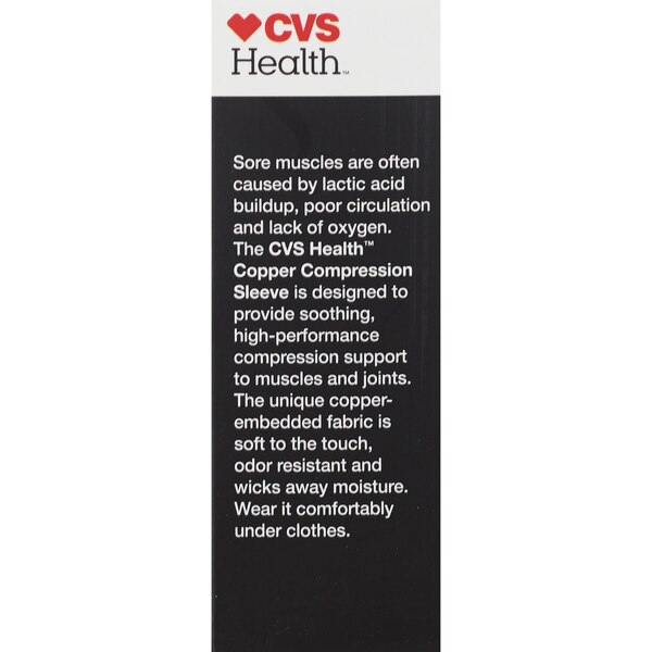 CVS Health Knee Copper Compression Sleeve