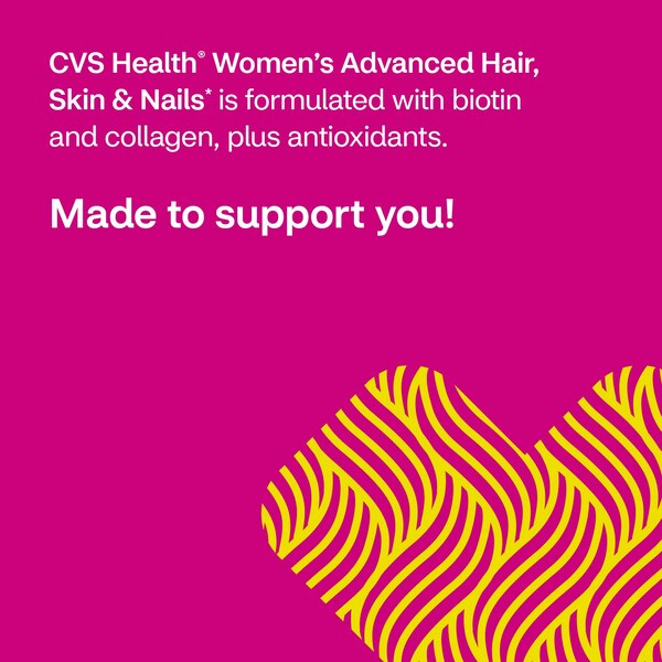 CVS Health Women's Advanced Hair, Skin & Nails*, 120CT