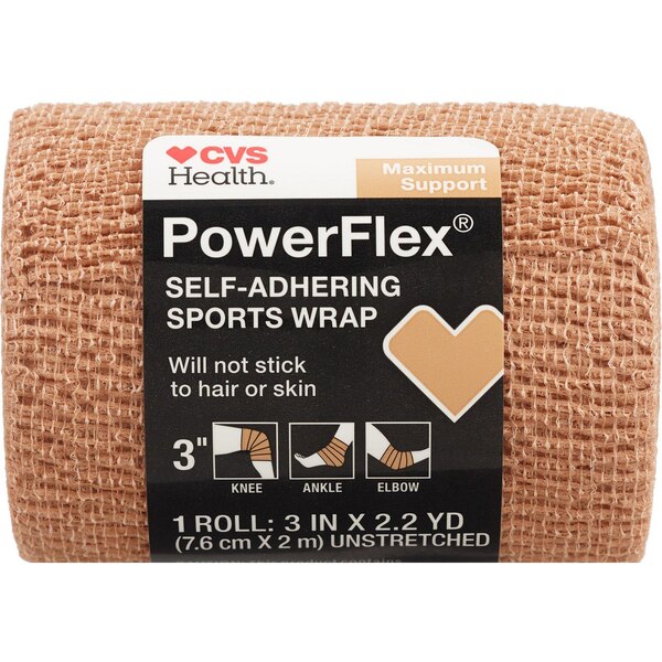 CVS Health Maximum Support Self Grip Athletic Bandage