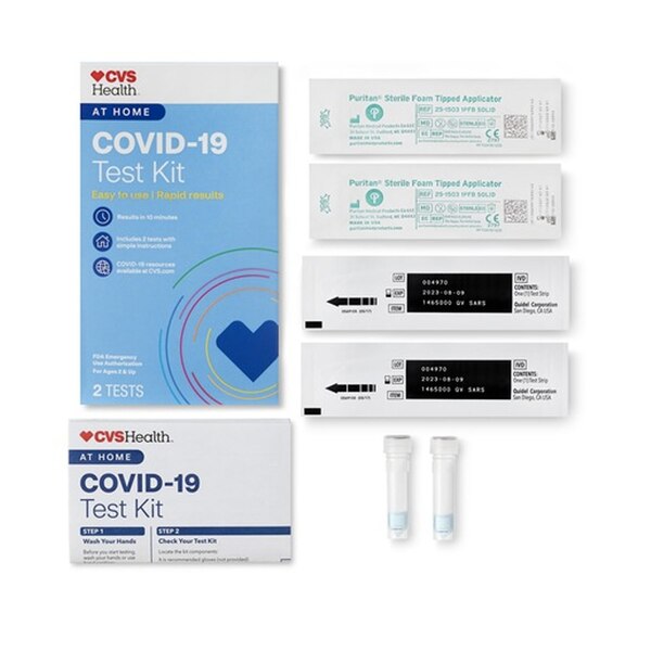 CVS Health At Home COVID-19 Test Kit, 2 CT