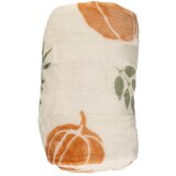 Fall Fest Harvest Pumpkin Flannel Throw Blanket, 50 x 70 in, thumbnail image