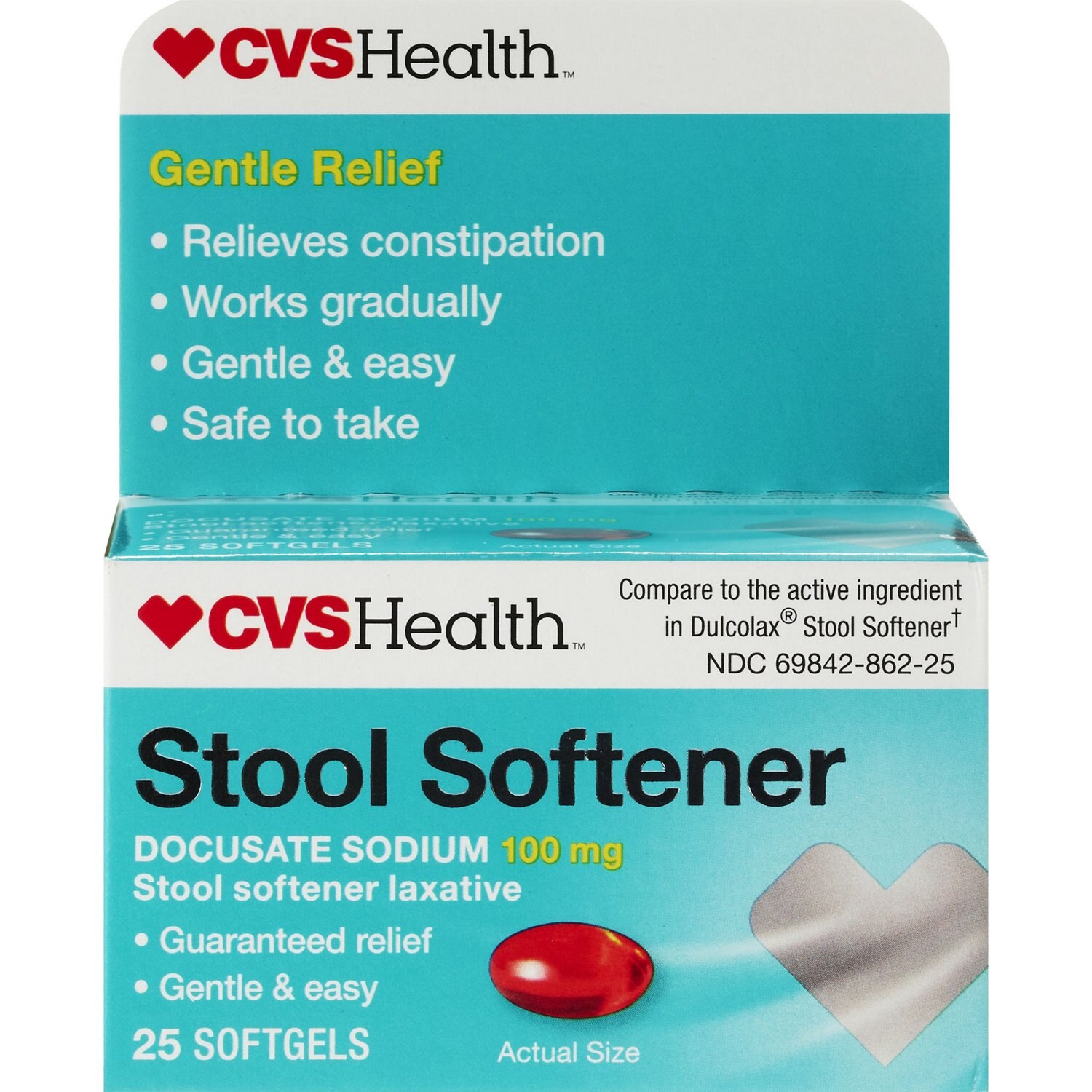 CVS Stool Softener 100 MG Softgels
