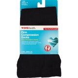 CVS Health Firm Compression Socks Over-The-Calf Length Unisex, 1 Pair, thumbnail image