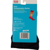 CVS Health Firm Compression Socks Over-The-Calf Length Unisex, 1 Pair, thumbnail image